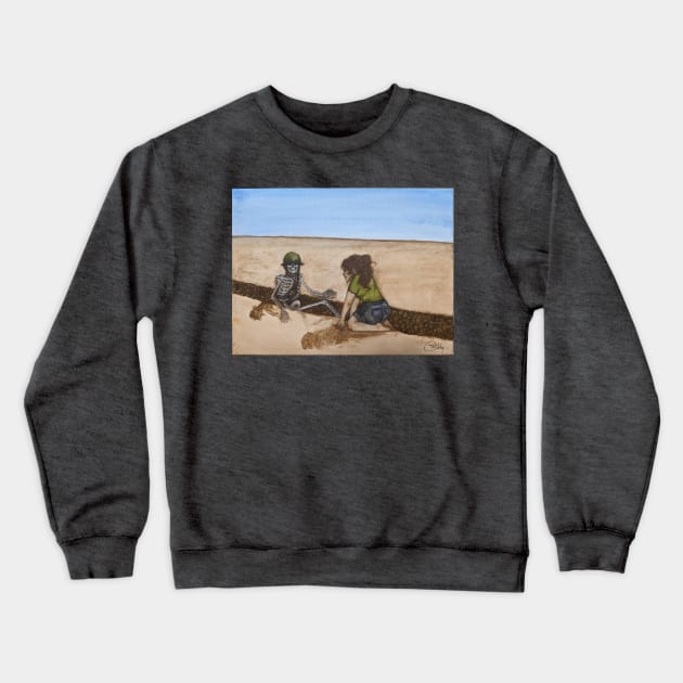 SKELEMANCER Crewneck Sweatshirt by TeefGapes